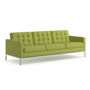 Florence Knoll Relaxed Sofa sofa Knoll Ultrasuede - Kiwi 