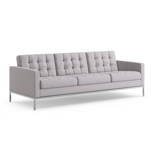 Florence Knoll Relaxed Sofa sofa Knoll Ultrasuede - Silver 