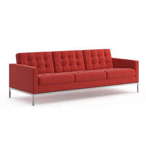 Florence Knoll Relaxed Sofa sofa Knoll Knoll Velvet - Tomato 