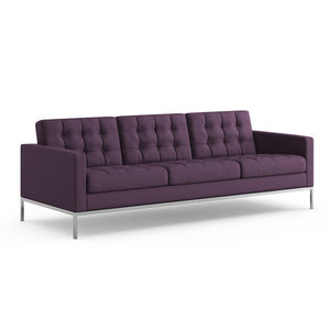 Florence Knoll Relaxed Sofa sofa Knoll Sabrina Leather - Pansy 