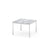 Florence Knoll Square Coffee Table Coffee Tables Knoll polished chrome Arabescato marble, Satin finish 