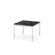 Florence Knoll Square Coffee Table Coffee Tables Knoll polished chrome Nero Marquina marble, Shiny finish 