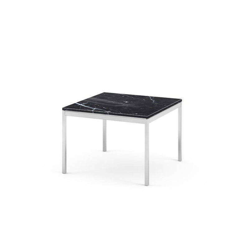 Florence Knoll Square Coffee Table Coffee Tables Knoll polished chrome Nero Marquina marble, Shiny finish 