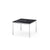 Florence Knoll Square Coffee Table Coffee Tables Knoll polished chrome Nero Marquina marble, Shiny finish 