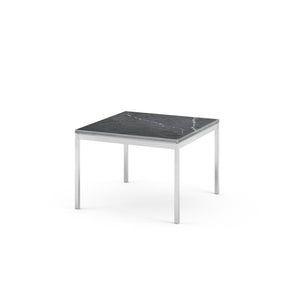 Florence Knoll Square Coffee Table Coffee Tables Knoll polished chrome Grigio Marquina marble, Satin finish 