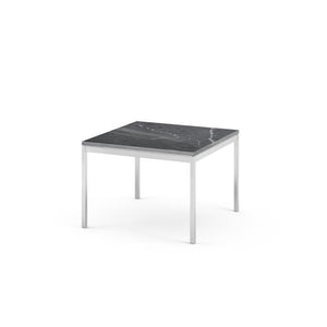 Florence Knoll Square Coffee Table Coffee Tables Knoll polished chrome Grigio Marquina marble, Shiny finish 