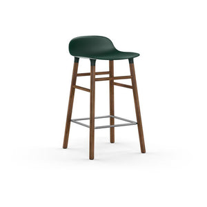Form stool Stools Normann Copenhagen 25.5" Counter Walnut +$80.00 Green
