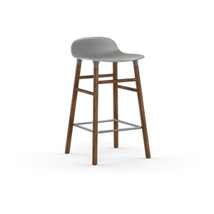 Form stool Stools Normann Copenhagen 25.5" Counter Walnut +$80.00 Grey