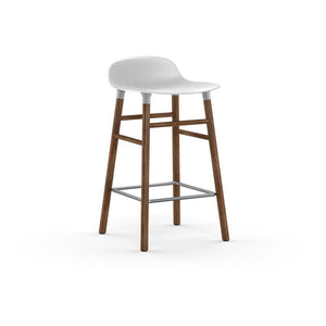 Form stool Stools Normann Copenhagen 25.5" Counter Walnut +$80.00 White