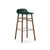 Form stool Stools Normann Copenhagen 29.5" Bar Walnut +$80.00 Green