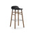 Form stool Stools Normann Copenhagen 29.5" Bar Walnut +$80.00 Black