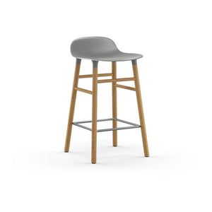 Form stool Stools Normann Copenhagen 25.5" Counter Oak Grey