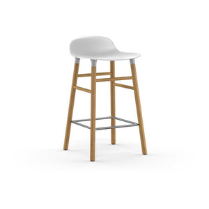 Form stool Stools Normann Copenhagen 25.5" Counter Oak White