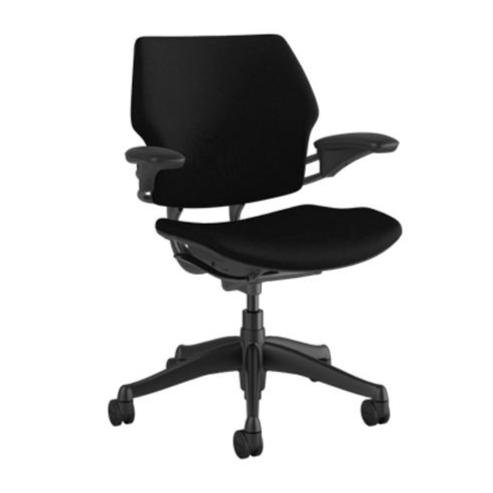 Freedom Task Chair - Quick Ship task chair humanscale Corde 4 - Black Fabric 