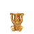 Gnome - Attila Stools Kartell Gold 