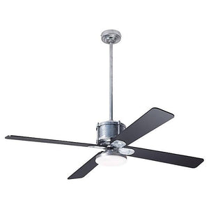 Industry DC Ceiling Fan Ceiling Fans Modern Fan Co Galvanized Black Wall/Remote Control With 20w Led