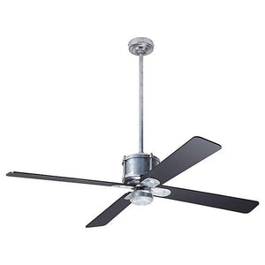 Industry DC Ceiling Fan Ceiling Fans Modern Fan Co Galvanized Black Wall/Remote Control Without Light