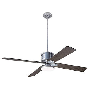 Industry DC Ceiling Fan Ceiling Fans Modern Fan Co Galvanized Graywash Remote Control With 20w LED