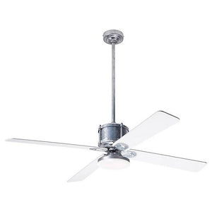 Industry DC Ceiling Fan Ceiling Fans Modern Fan Co Galvanized White Remote Control With 20w LED