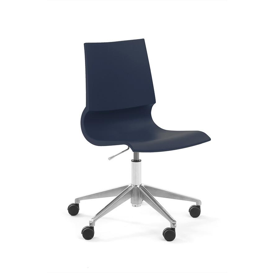 Gigi Swivel Chair task chair Knoll No Arms Navy 