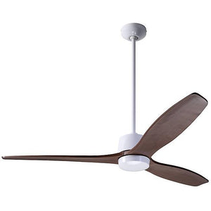 Arbor DC Ceiling Fan Ceiling Fans Modern Fan Co Gloss White Mahogany Wall Control Without Light