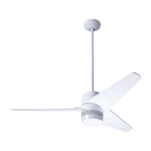Velo DC Ceiling Fan Ceiling Fans Modern Fan Co Gloss White White Wall/Remote Control Without Light