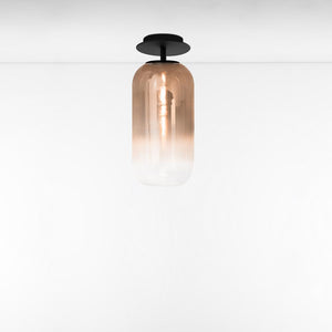 Gople Mini Ceiling Lamp ceiling lights Artemide Black/Copper 