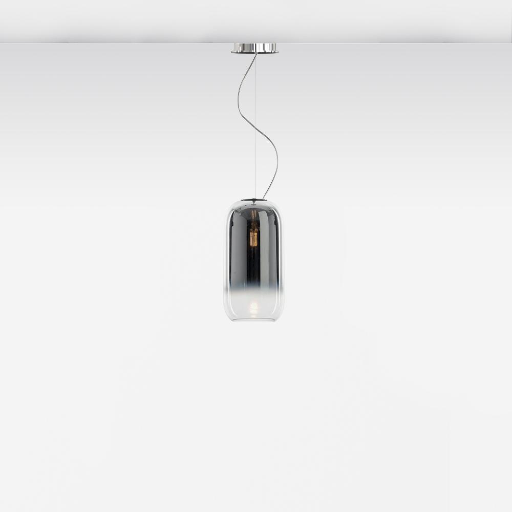 Gople Mini Supension Pendant Lights Artemide Silver Dimmable 2-Wire 