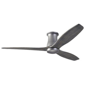 Arbor Flush DC Ceiling Fans Modern Fan Co Graphite Graywash Wall Control Without Light
