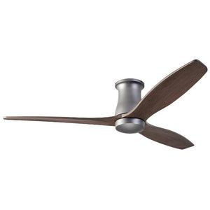 Arbor Flush DC Ceiling Fans Modern Fan Co Graphite Mahogany Wall Control Without Light