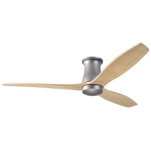 Arbor Flush DC Ceiling Fans Modern Fan Co Graphite Maple Wall Control Without Light