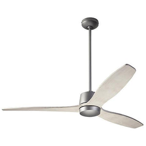 Arbor DC Ceiling Fan Ceiling Fans Modern Fan Co Graphite Whitewash Wall Control Without Light