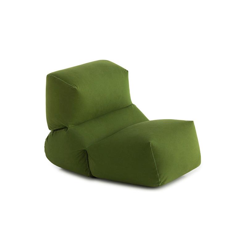 Grapy Soft Seat lounge Gan Green Cotton 