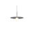 Bola Disc Pendant ceiling lights Pablo Gun Metal 18" 