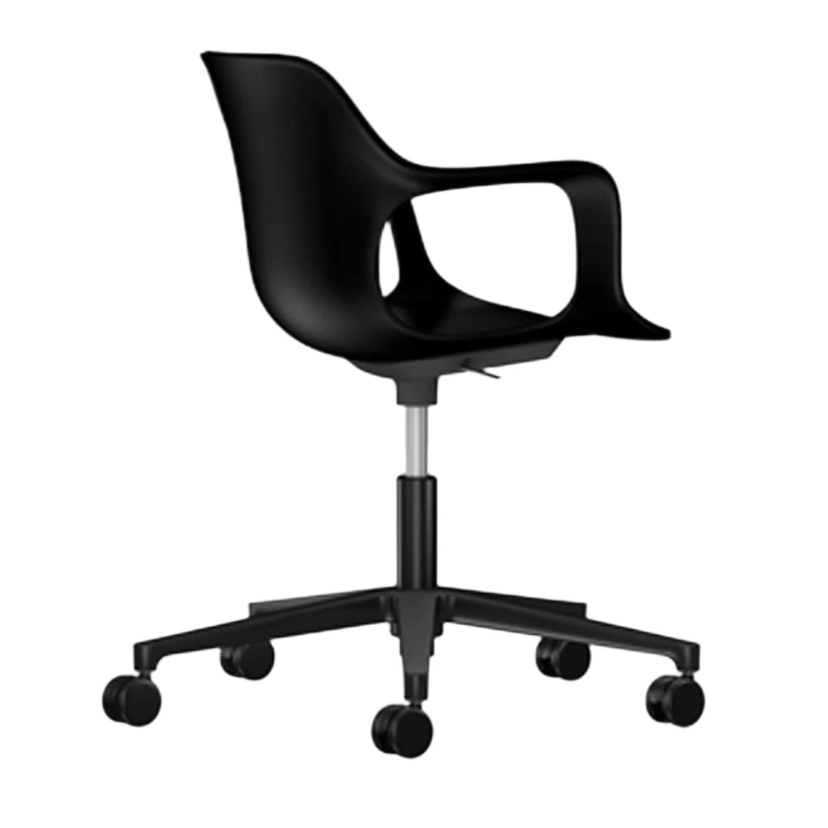 HAL Armchair Studio task chair Vitra Basic Dark Hard Casters 