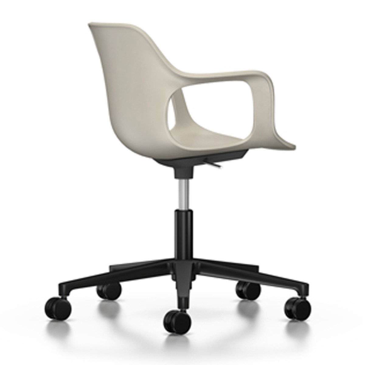 HAL Armchair Studio task chair Vitra Warm Grey Hard Casters 