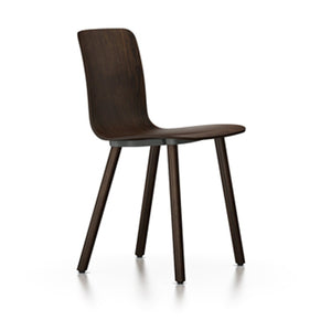HAL Ply Wood Chair Side/Dining Vitra Dark Oak dark oak hard glides (standard)