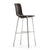 Hal Stool bar seating Vitra high seat high - 30.75" h + $85.00 chocolate white glides for carpet