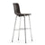 Hal Stool bar seating Vitra high seat high - 30.75" h + $85.00 chocolate basic dark glides for carpet