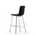 Hal Stool bar seating Vitra medium seat height - 25.5" h basic dark basic dark glides for carpet