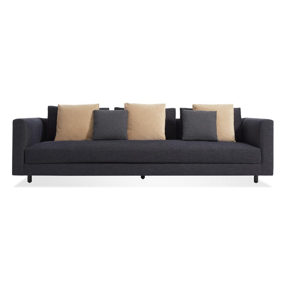 Hands Down Sofa Sofa BluDot 104" Tofte Navy / Color Mix 2 