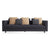 Hands Down Sofa Sofa BluDot 94" Tofte Navy / Color Mix 2 