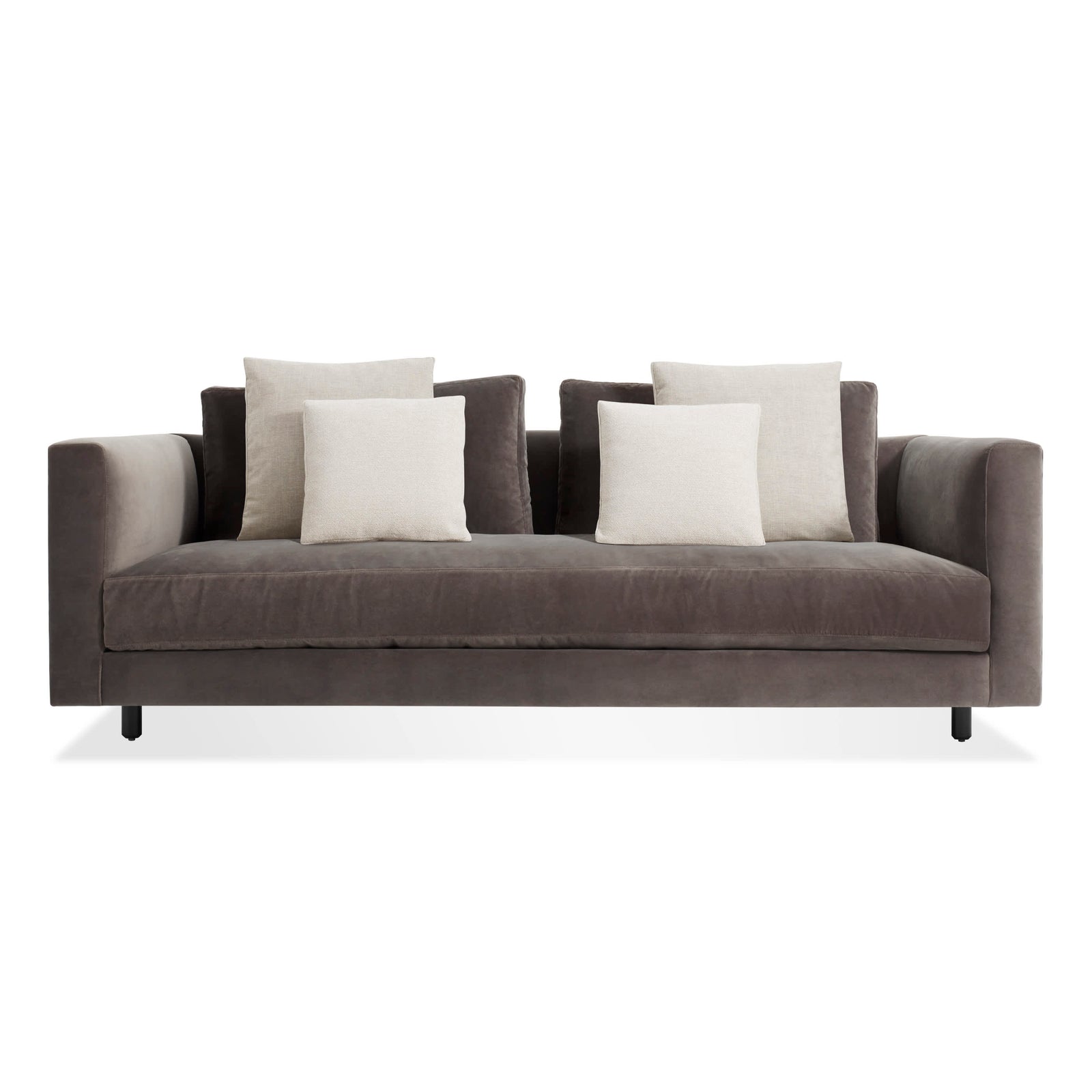 Hands Down Sofa Sofa BluDot 82" Storm Velvet / Color Mix 2 