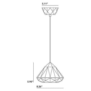 Hatton 1 Pendant Light suspension lamps Original BTC 