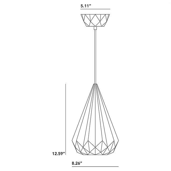 Hatton 3 Pendant Light suspension lamps Original BTC 