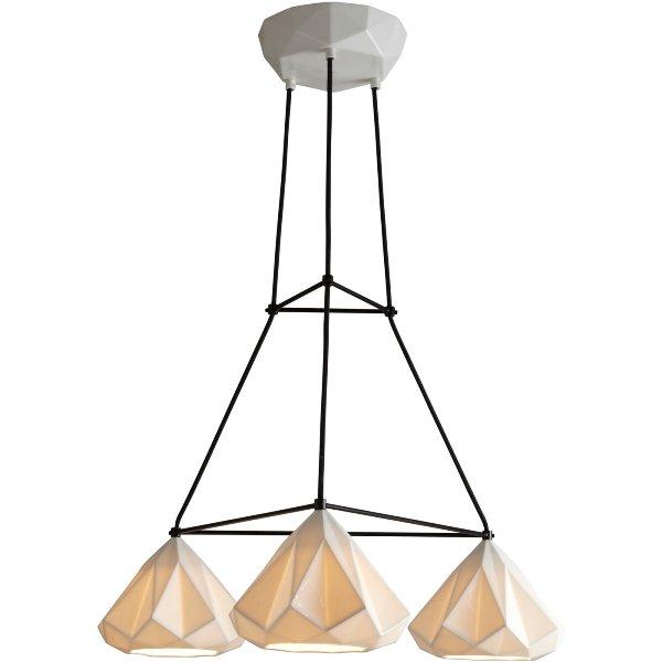 Hatton 1 Triangular Grouping Pendant Pendant Lights Original BTC 