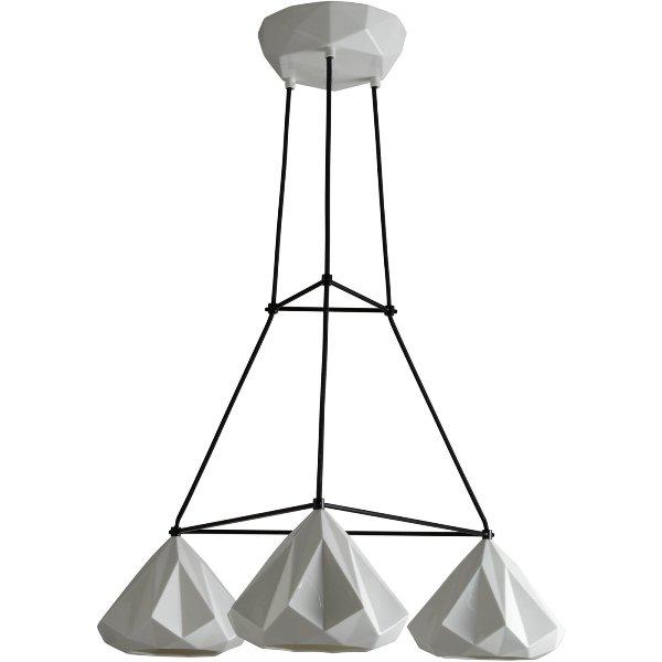 Hatton 1 Triangular Grouping Pendant Pendant Lights Original BTC 