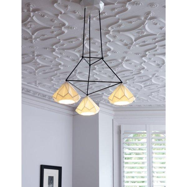 Hatton 1 Triangular Grouping Pendant Pendant Lights Original BTC 