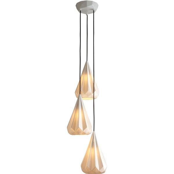 Hatton 3 Grouping of Three Pendant Pendant Lights Original BTC 
