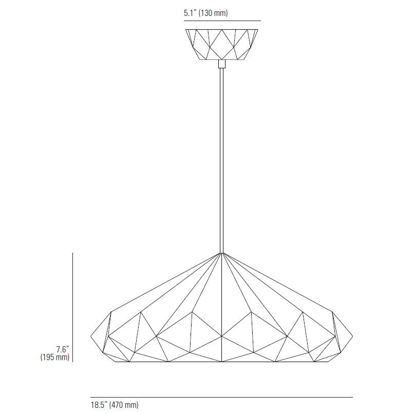 Hatton 5 Pendant Pendant Lights Original BTC 